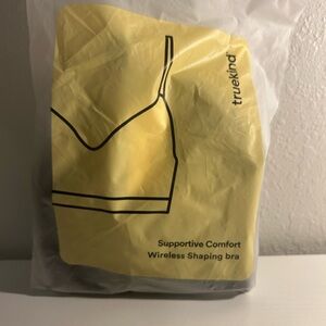 Truekind Black Wireless Shaping Bra NWT